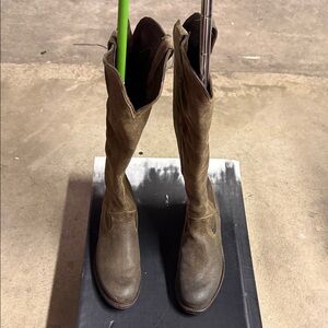 Dolce vita Brown Leather Cowboy Boots